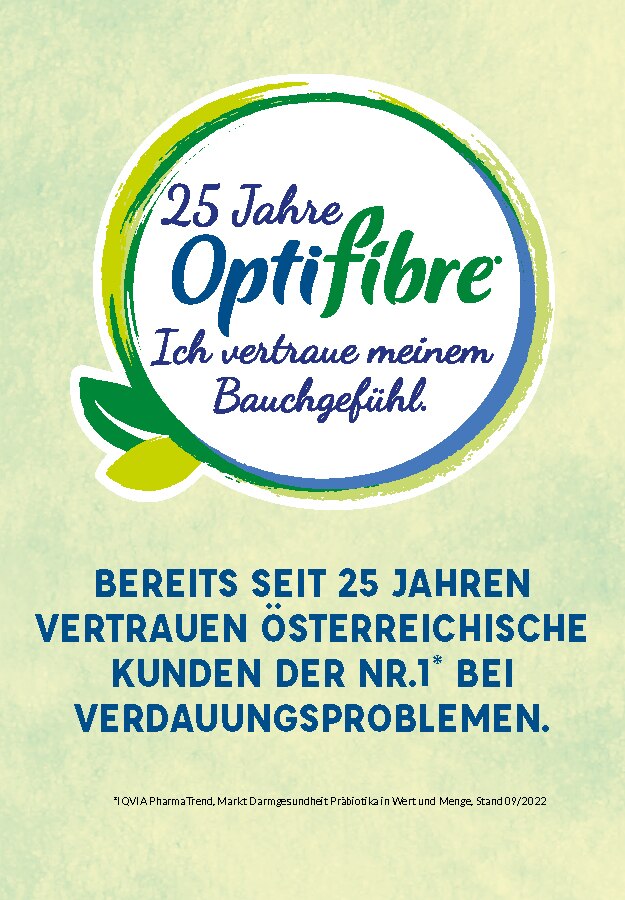 OptiFibre: Natürliche Unterstützung der Darmflora
